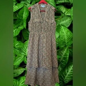 Camilla Tree Sleeveless V-neck Sundress Tropical Jungalow HiLo ✨ 3 /$13 ✨
